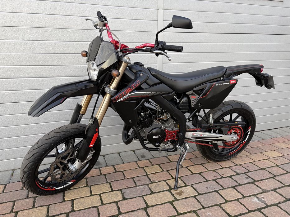 Rieju MRT 50 PRO 2017r MVT Leo Vince! Rieju 50 mrt Black Series