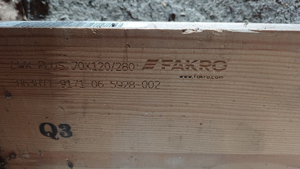 Schody strychowe  Fakro