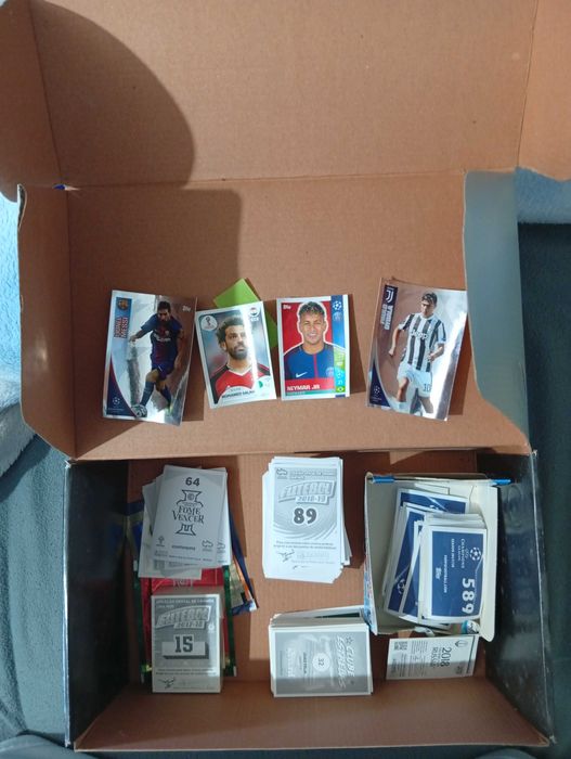 Lote de cromos futebol