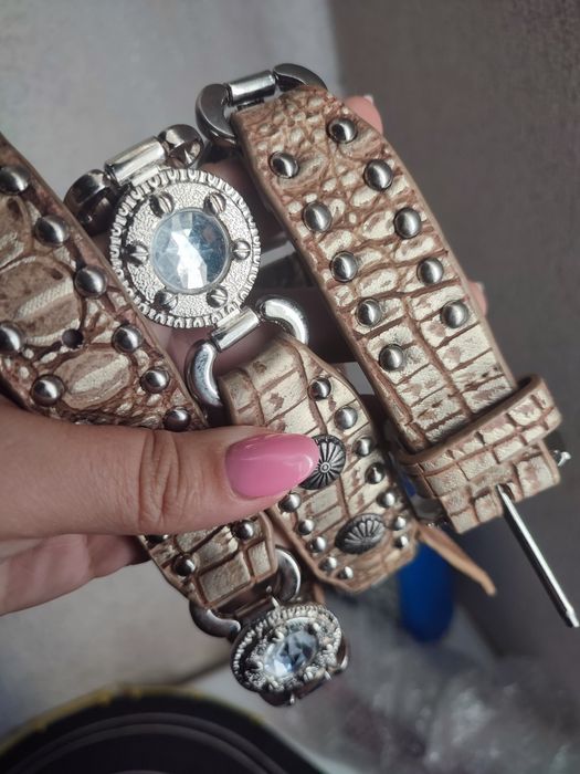 Подарунок жіночий для дівчини шкіра каміння