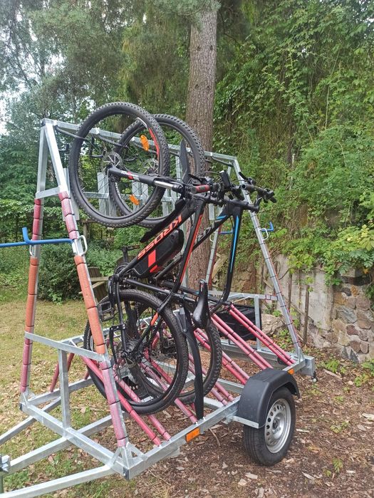 Przyczepa z kratką wzmacniana 1350kg