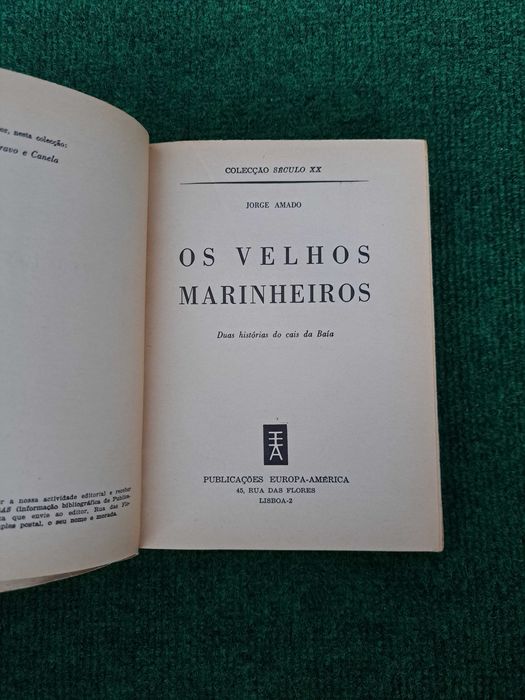 Os velhos marinheiros - Jorge Amado