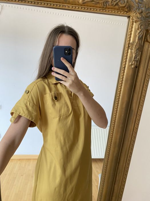 Базове Плаття Midi Трансформер розмір S-М Оверсайз підходить Вагітним