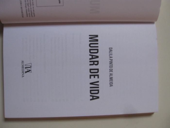 Mudar de Vida Dalila Pinto de Almeida