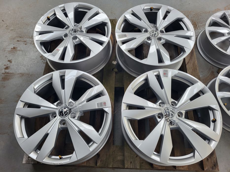 Alufelgi oryginal VW 5x112 7,5Jx19 et50 cb57,1mm jak nowe, 2020rok