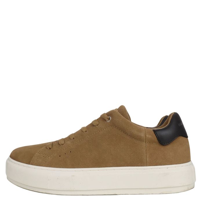 Kurt Geiger Buty męskie Trampki Rozmiar 43 Brązowe skórzane buty codzienne Sport BU1488
