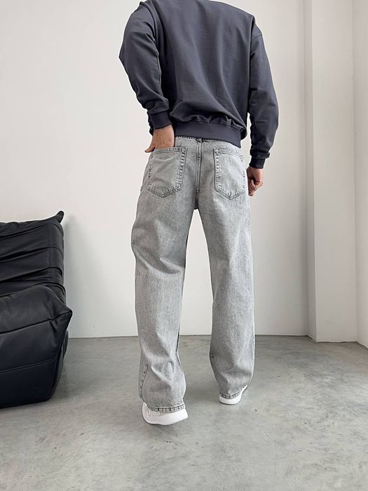 Джинси чоловічі, джинсы мужские широкие свободные relaxed jeans M