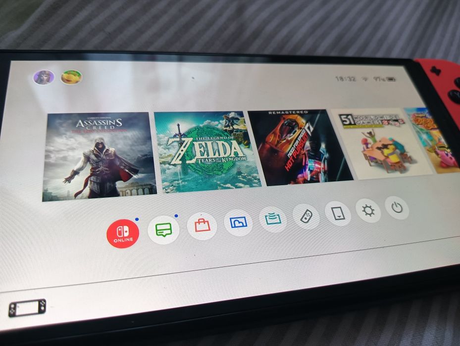 Nintendo switch OLED com garantia