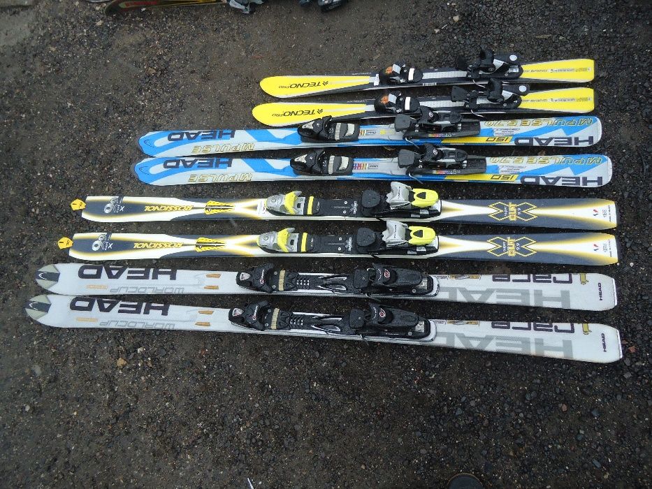 narty zjazdowe / różne rozmiary /