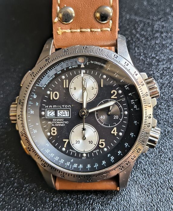HAMILTON Khaki X-Wind H77616533 44mm