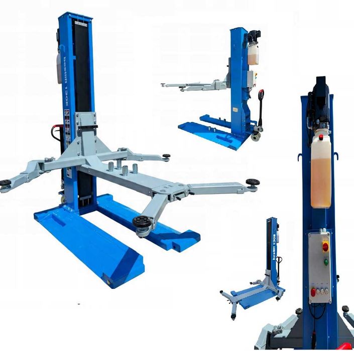 Podnośnik Jednokolumnowy Mobilny Samochodowy BESTLIFT 130E AUTOMAT 3T