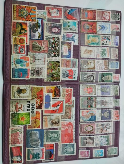 Альбомчики з марками СССР