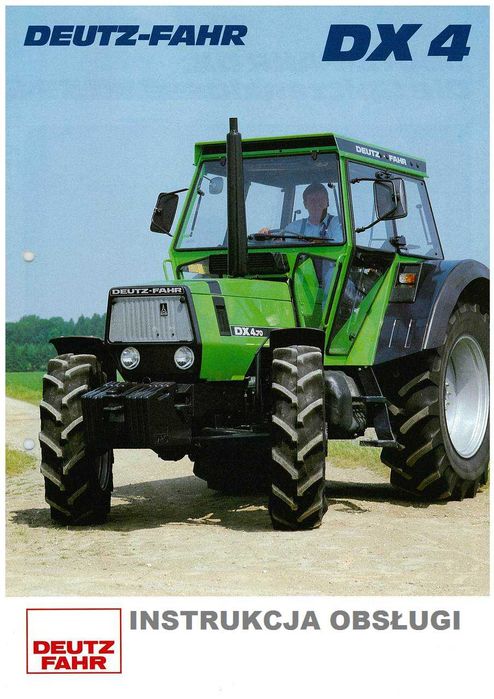 DX 4.10 DX 4.30 DX 4.20 Deutz Fahr Instrukcja obsługi