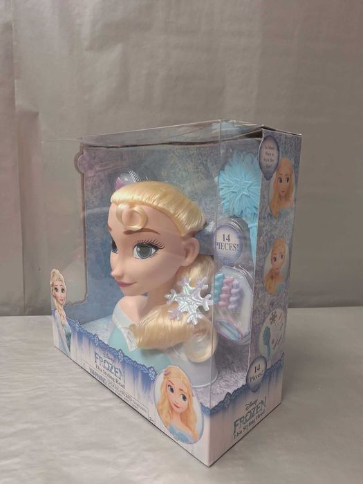 Lalka Elsa - Głowa do stylizacji - FROZEN - KRAINA LODU - Just Play