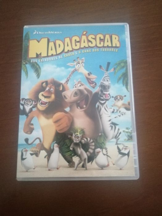Coleção filmes infantis "Madagáscar"