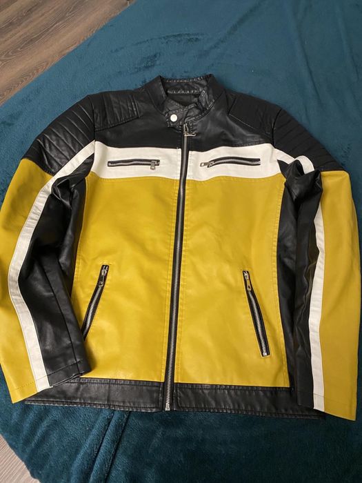 Куртка шкіряна чоловіча