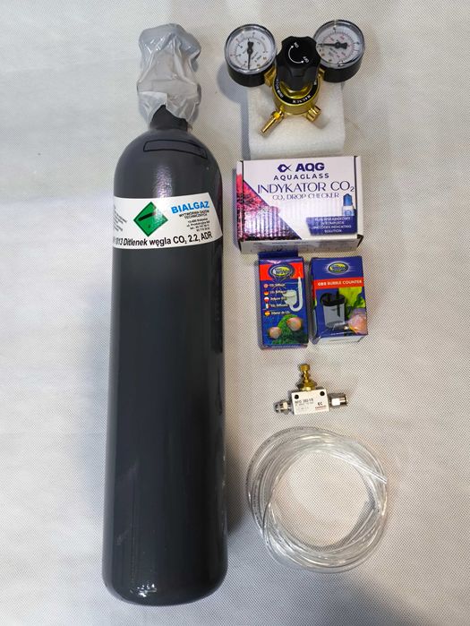 Zestaw CO2 do akwarium 2kg