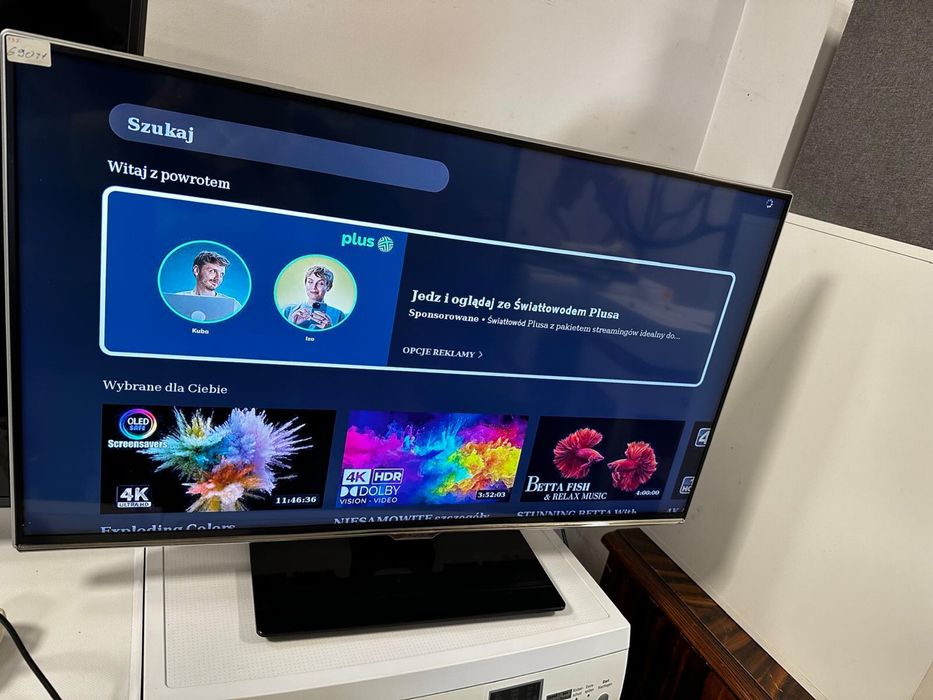 Telewizor  - możliwy transport. Smart tv