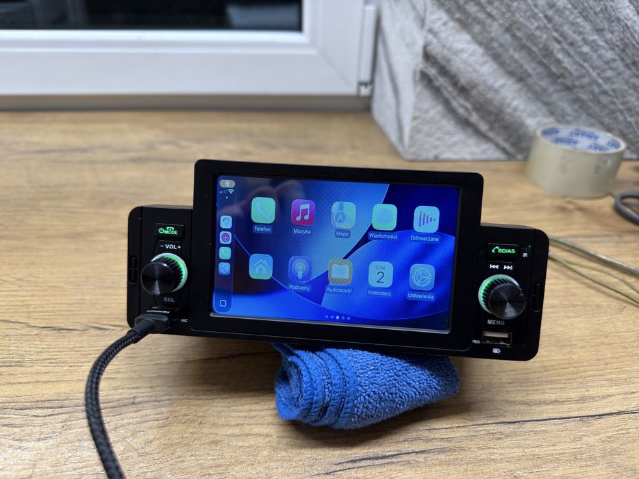 Radio 1din z android auto,carplay