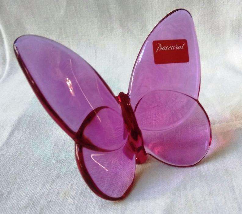 Borboleta Rosa Baccarat