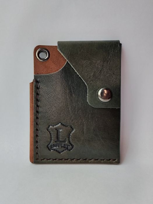 Cardholder skórzany