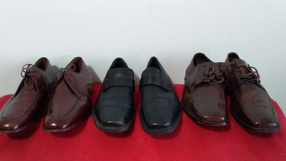 Туфлі чоловічі-шкіра натуральна-Barker-9/28,5;ecco-40/27;Hessels-43/