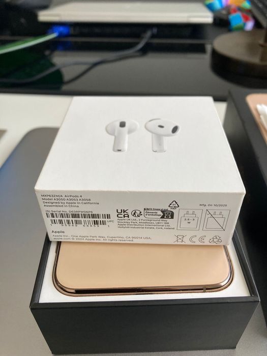 iPhone 11 Pro Max 256GB (Bateria 100%) + AirPods 4 NOVOS