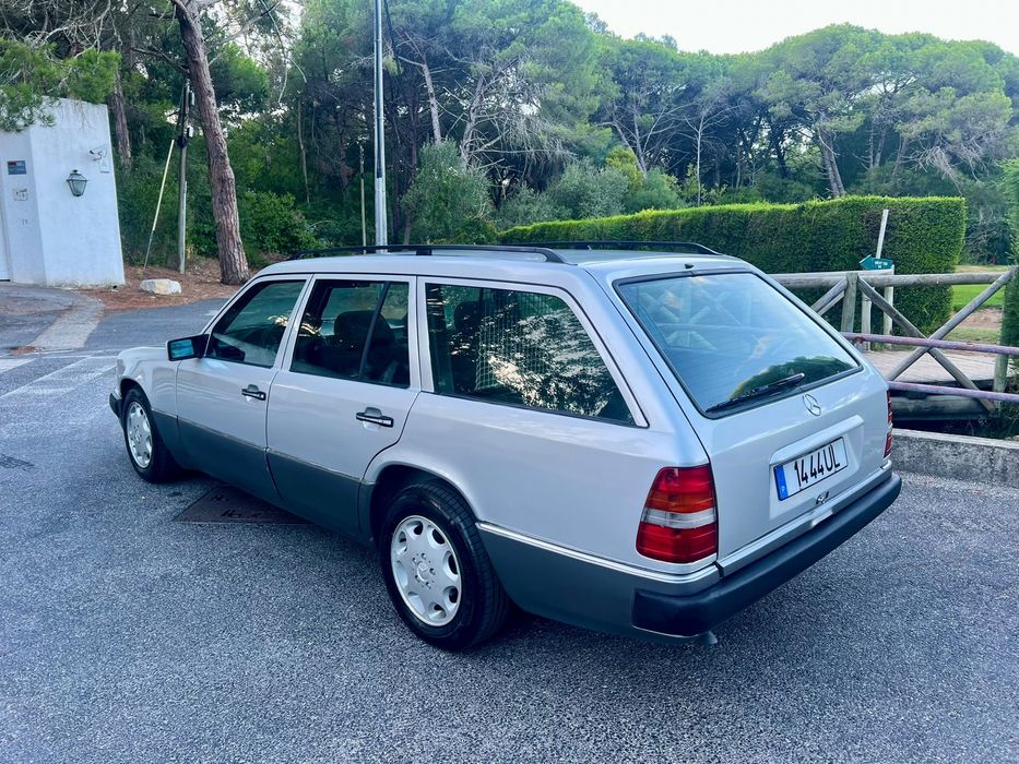 Mercedes Benz S124 300 Turbo caixa automática Tecto abrir foto 2