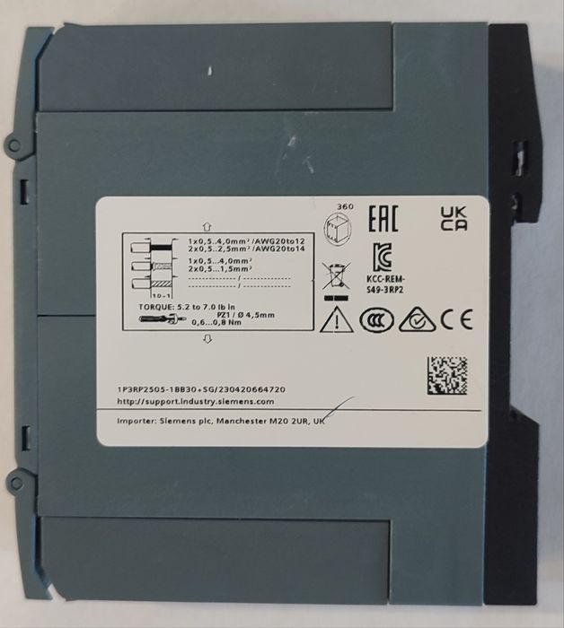 Реле времени 3RP2505-1BB30
РЕЛЕ