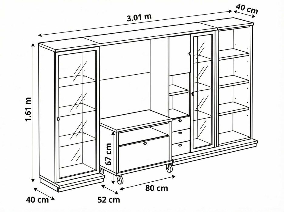 Móvel de TV Sala de Estar