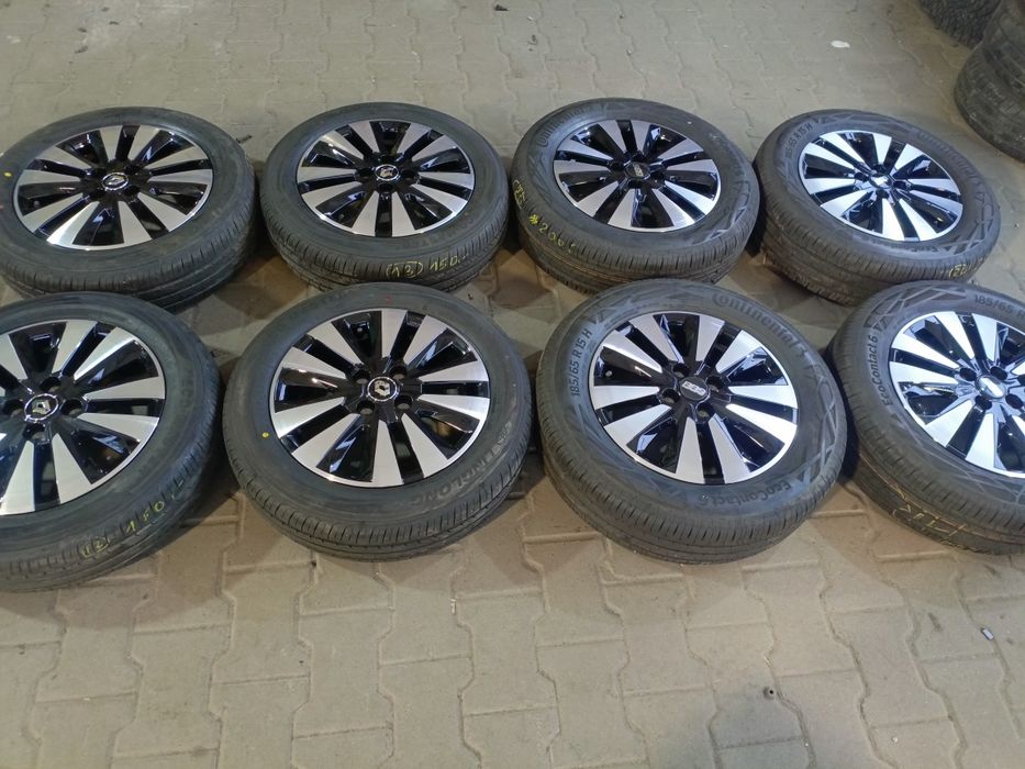 Nowe demo koła aluminiowe letnie 165/65/15 Kia Hyundai Toyota Renault