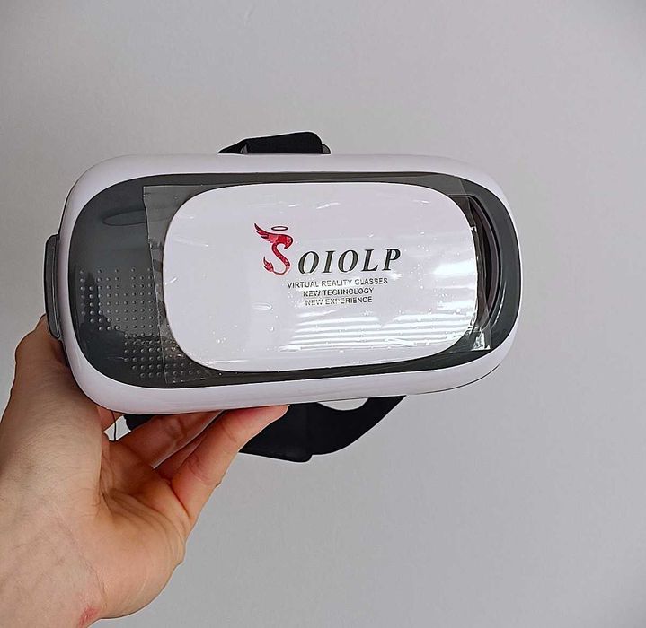 Gogle VR 3D + Kontroler Bluetooth do Telefonu Android iOS | Do 6,5cal