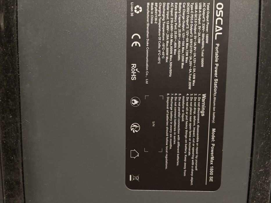 Przenośna elektrownia 1800w