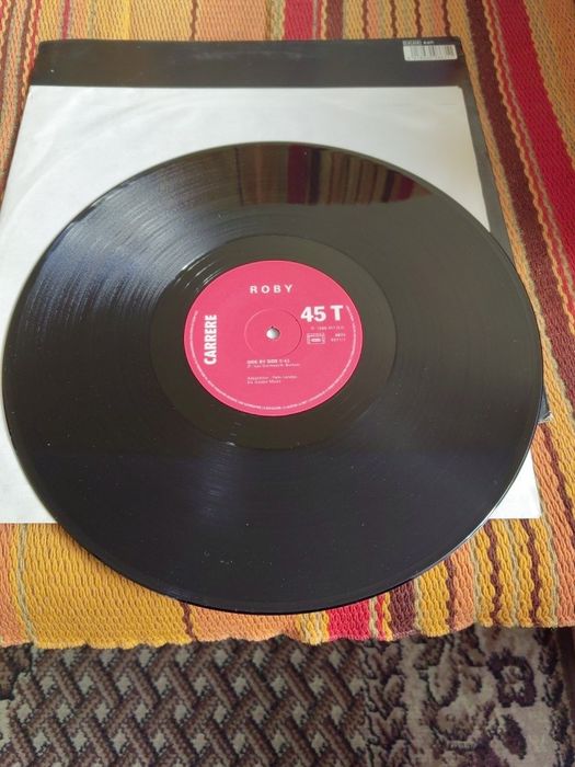 Roby-Side By Side, 12"Maxi singiel winylowy Italo disco