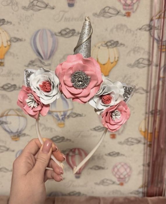 Обідок, обруч,  єдиноріжка, unicorn крила