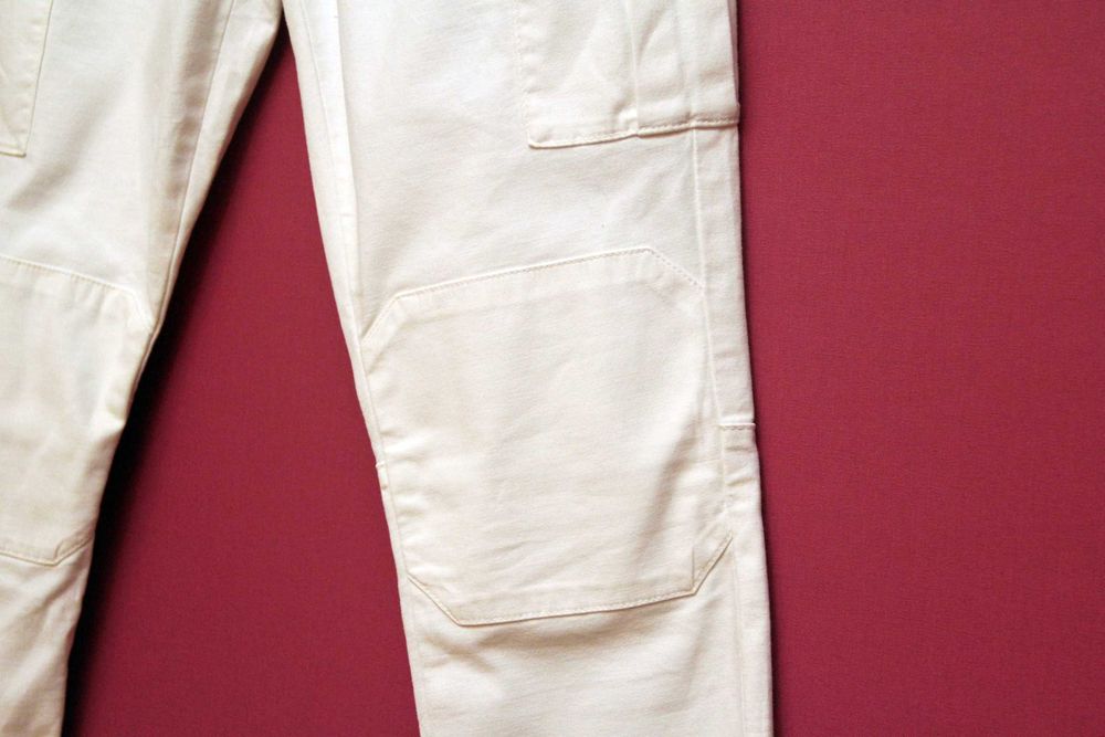 Gant рр us 8 uk 12 m-l карго брюки из хлопка и эластина, минеральные пуговки
