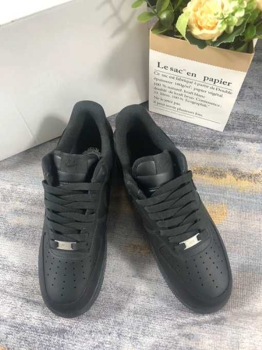 Nike_Air_Force_1_Low_'07_Black męskieTrampki r.44