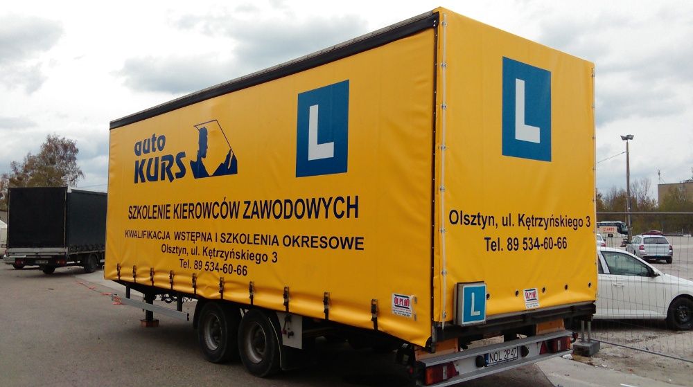 Olplan Plandeki Olsztyn - Plandeka na przyczepkę - przyczepka