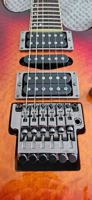 Ibanez Prestige S6570SK STB Made in Japan + case pod S-kę, lo-pro edge