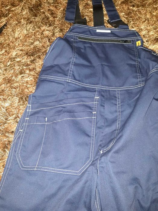 Ogrodniczki robocze wielofunkcyjne FABOR SRLW-FAW2 granatowe roz. S/46