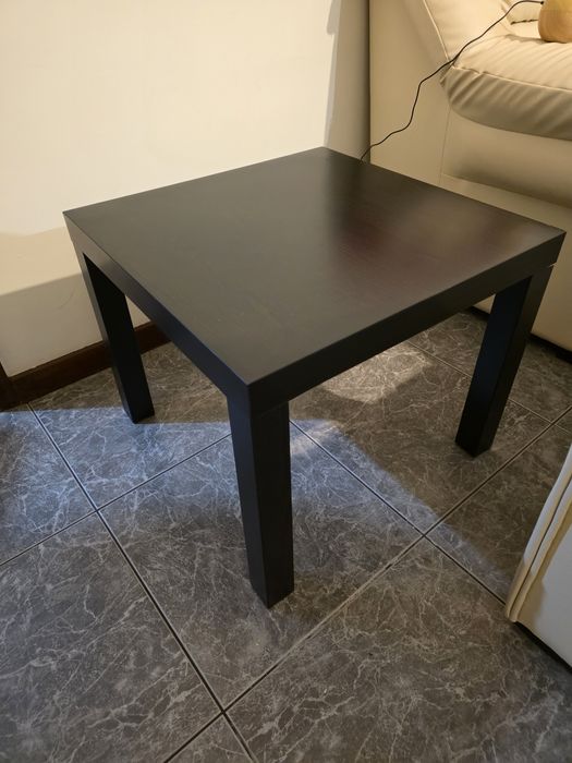 Mesa centro mesa apoio castanho escuro