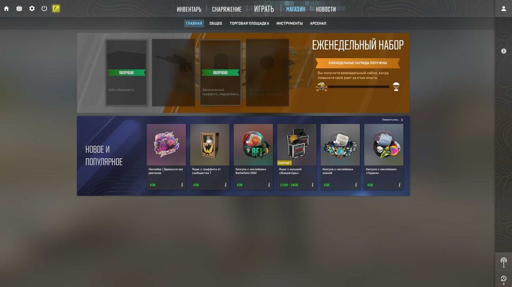 STEAM АККАУНТ | 48 позиций | CS2 prime | БИБЛИОТЕКА 17 000+ грн | ЕСТЬ ТОРГ