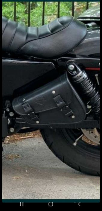 Мото кофры из кожи