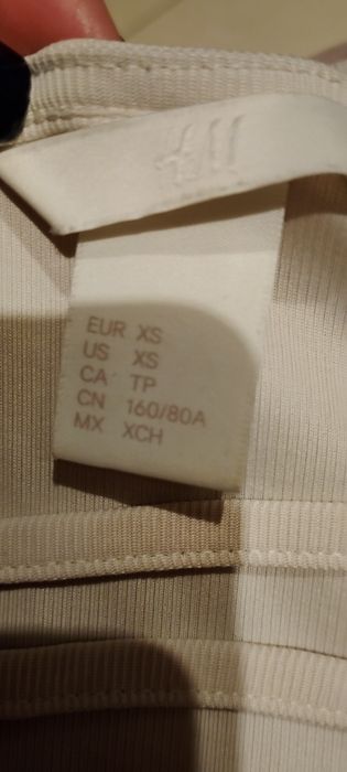 Bluzka krótki rękaw xs