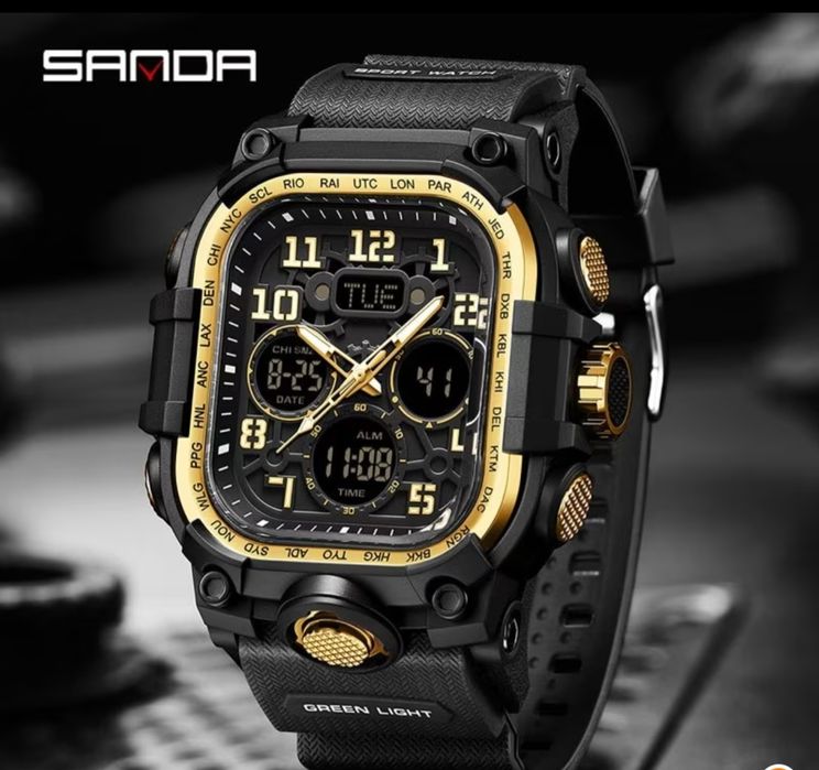 Часы  мужские наручные годинник чоловічій типу Casio sport