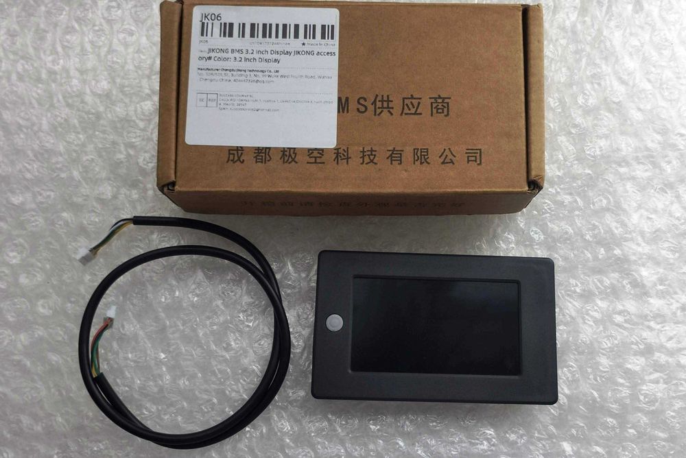 Екран дисплей 3.2" JK BMS LCD LCD-3.2-RS485 з кнопкою LiFePo4