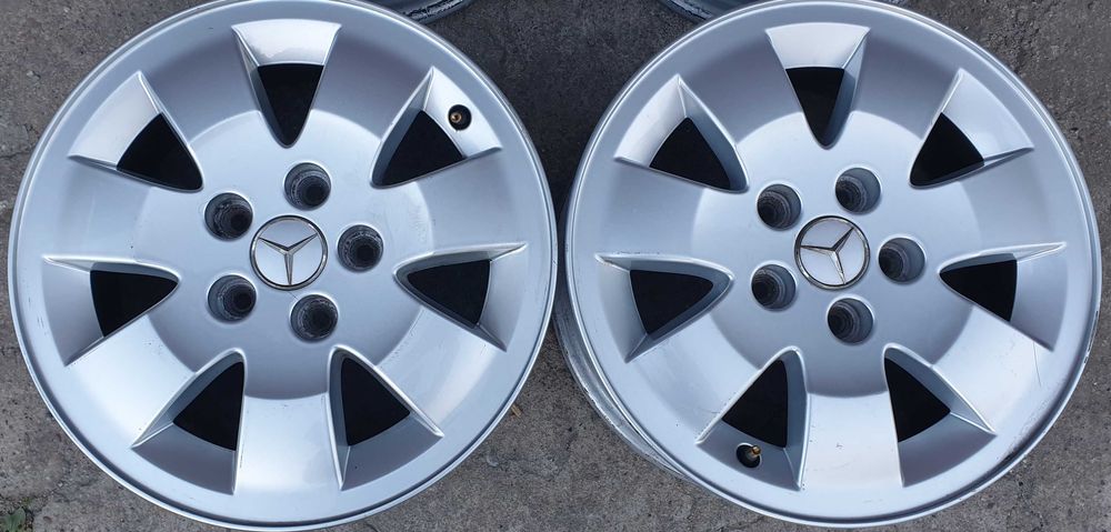 Alufelgi Mercedes 15 5x108 6.5J ET 44 Citan Kangoo czujniki Tpms