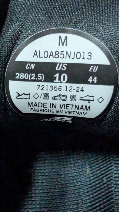 Altra Lone Peak 9+, 44р кросівки для трейлу, бігу, походів