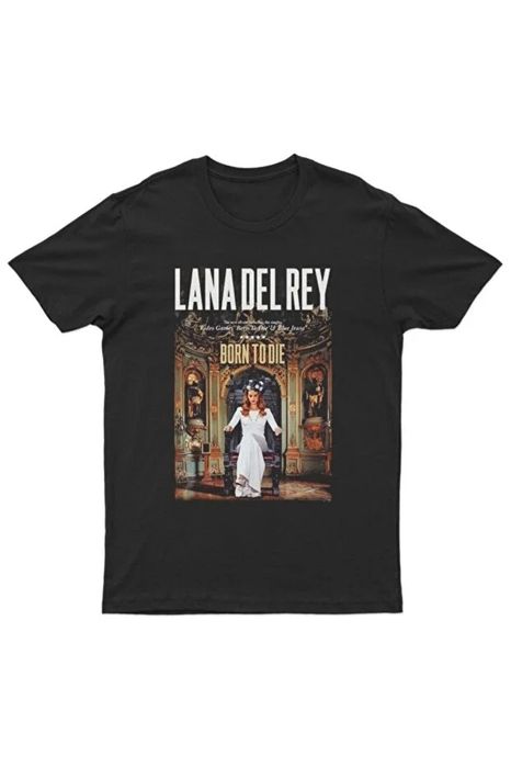 Czarna bluza z nadrukiem lana del rey born to die s 5ia