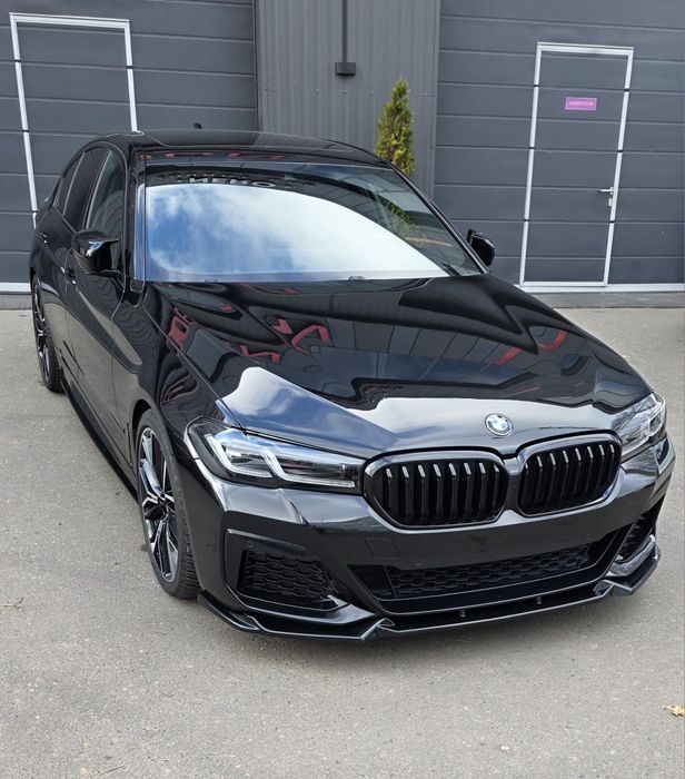 Сплиттер BMW G30  в стиле Maxton Design диффузор губа спойлер сплiтер